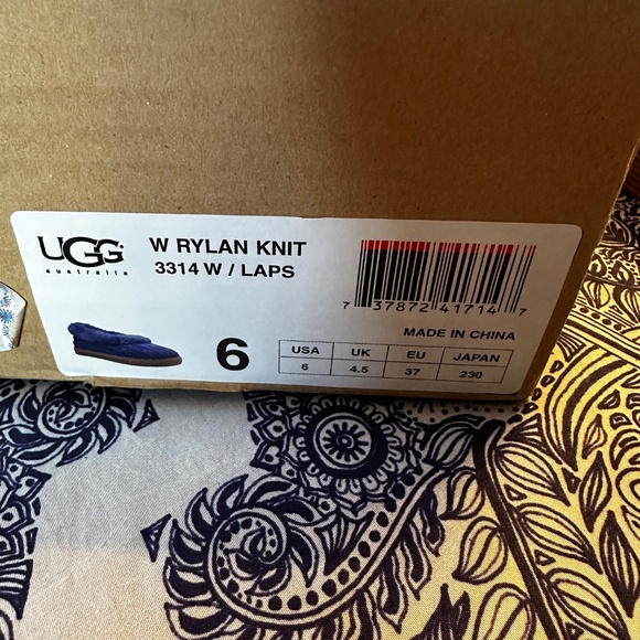 Ugg Royal Blue Rylan Knit - Picture 5 of 5